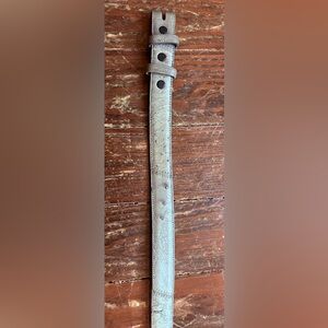 Ostrich Leather Belt